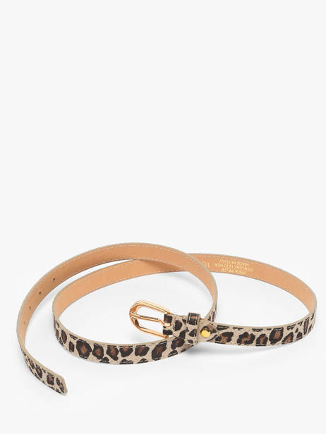 Riem Leder Milano Veelkleurig velvet leopardo VL25068 ander zicht 2